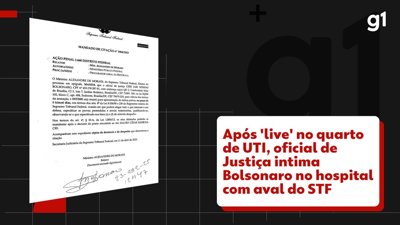Barroso recebe oficial de justiça que intimou Bolsonaro na UTI e diz que STF estuda assegurar proteção à categoria